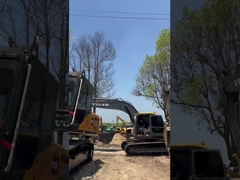 Excavateur Vovlo EC240 utilisé prêt à être chargé