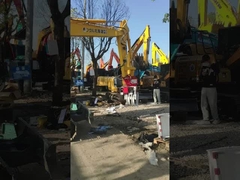 Mini-excavatrice utilisée Komatsu PC70-8 Excavateur d'occasion 48,5KW Puissance nominale en stock