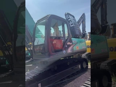 1.0m3 Capacité du seau SK210 Excavateurs à rampe Kobelco usagés originaux